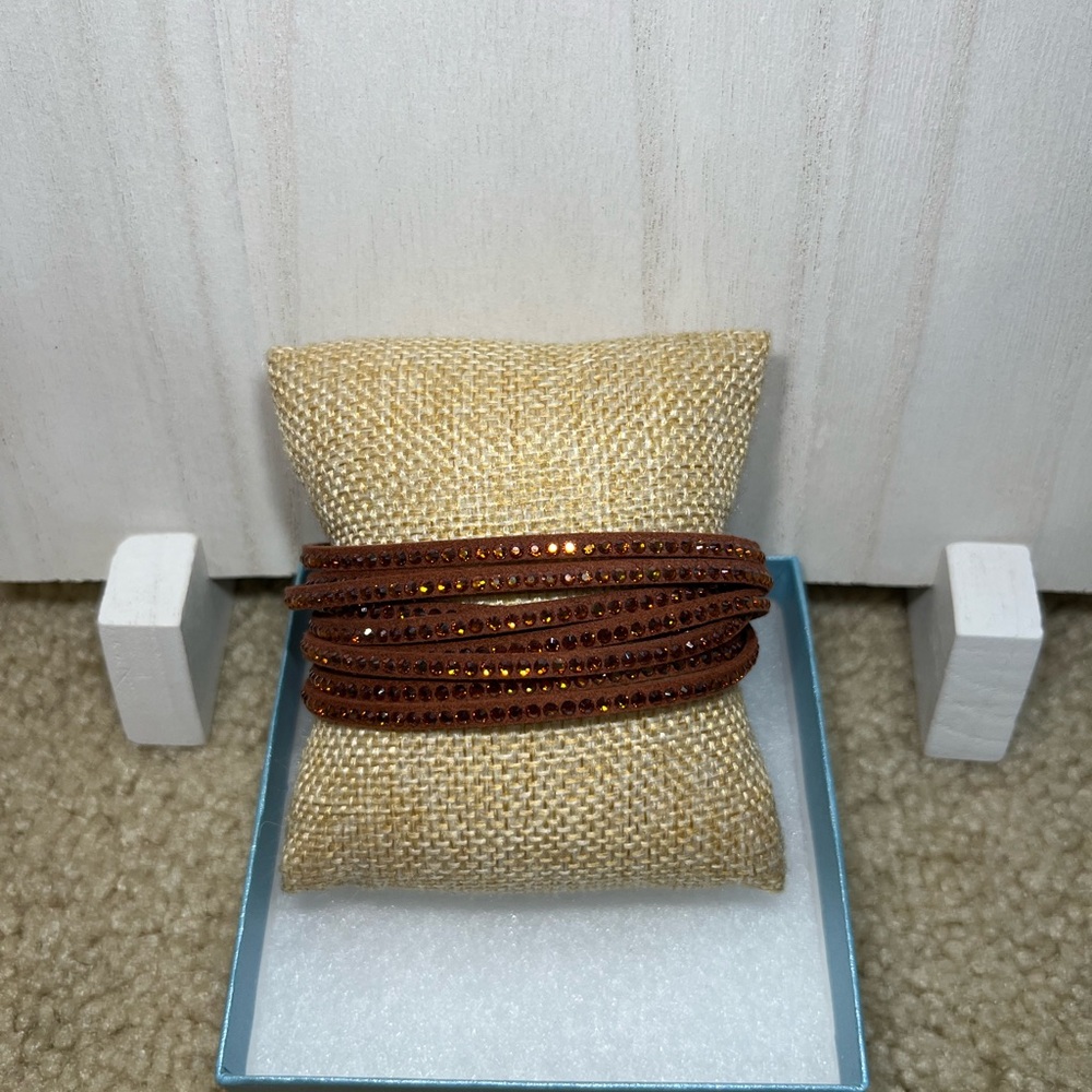 Rust Wrap-Star Bracelet
